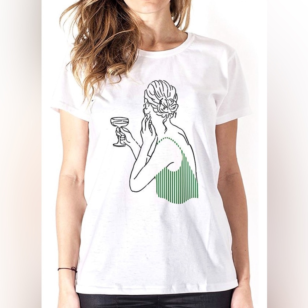 On Twelfth Minimalist Line Art Graphic Tee